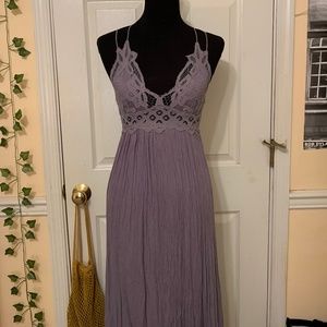 Purple Maxi Dress